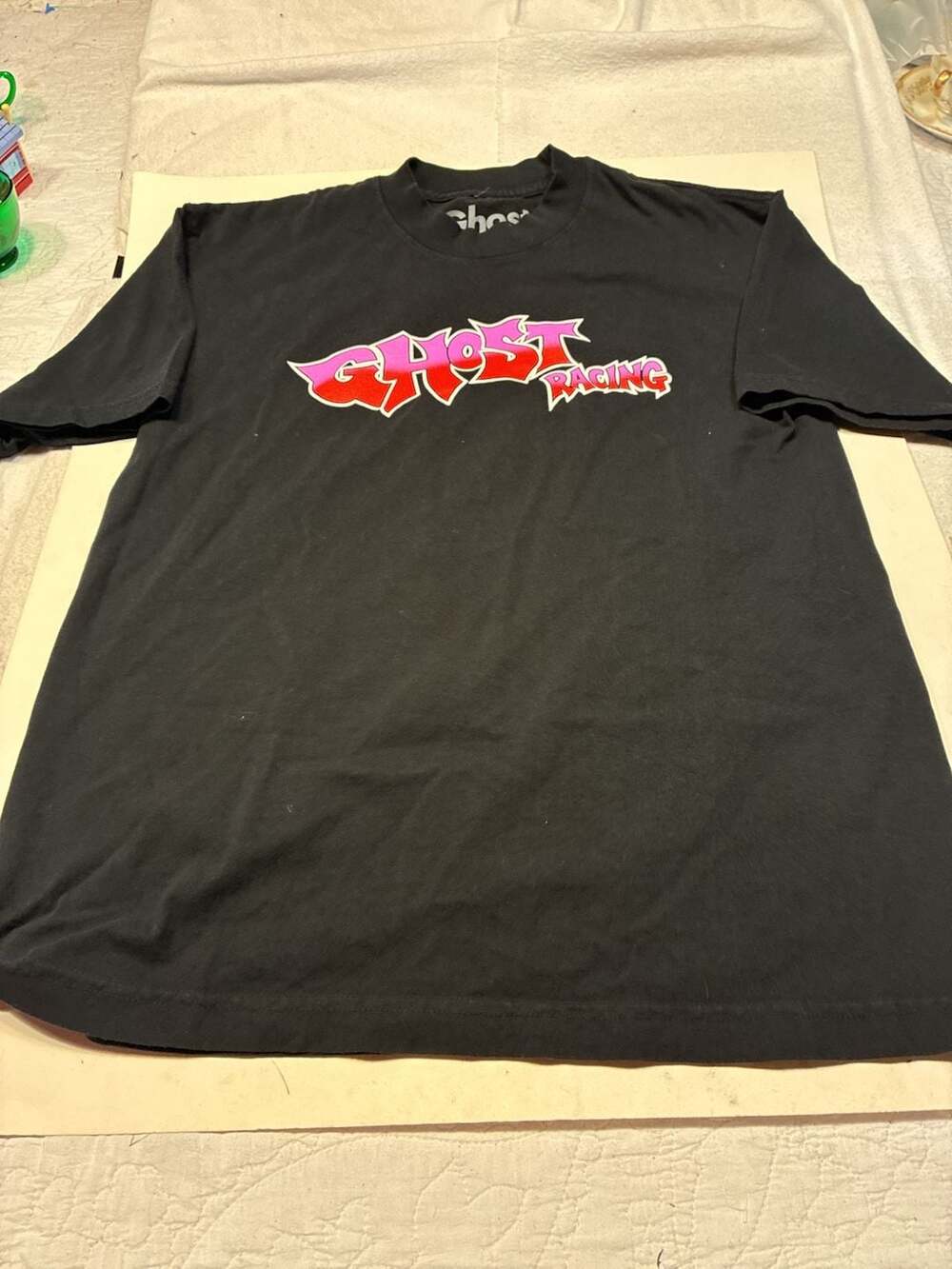 Ghost Racing Club black graphic t-shirt